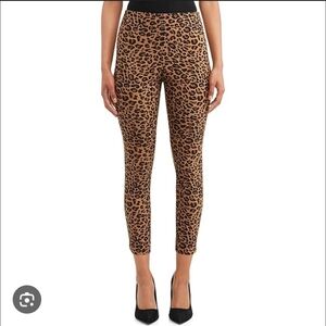 Terra & Sky Leopard Print Skinny Pants